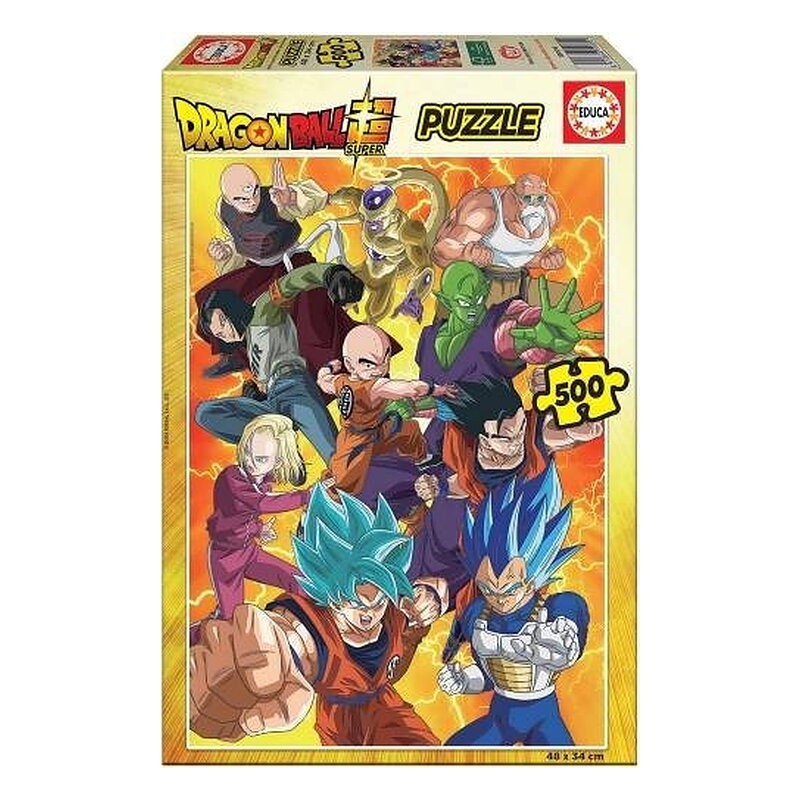 PUZLE 500 PIEZAS DRAGON BALL SUPER HEROES