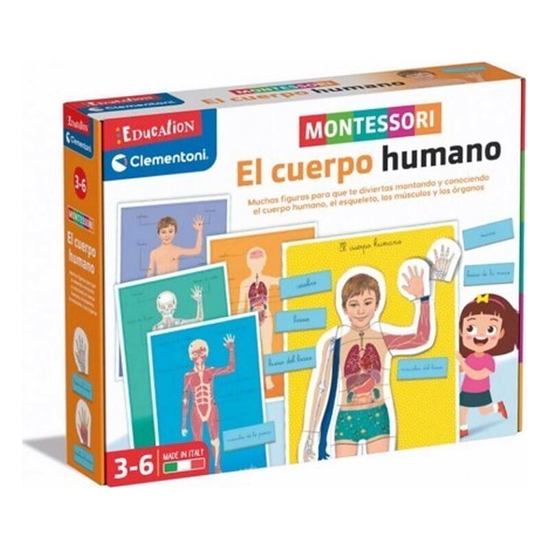 MONTESSORI EL CUERPO HUMANO