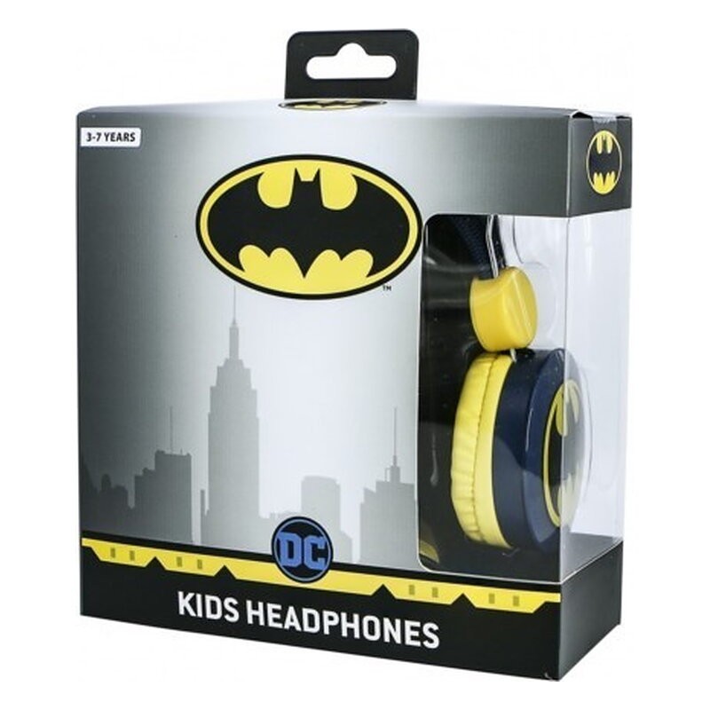 AURICULARES KID BASICOS OTL BATMAN 3- 7 AÑOS