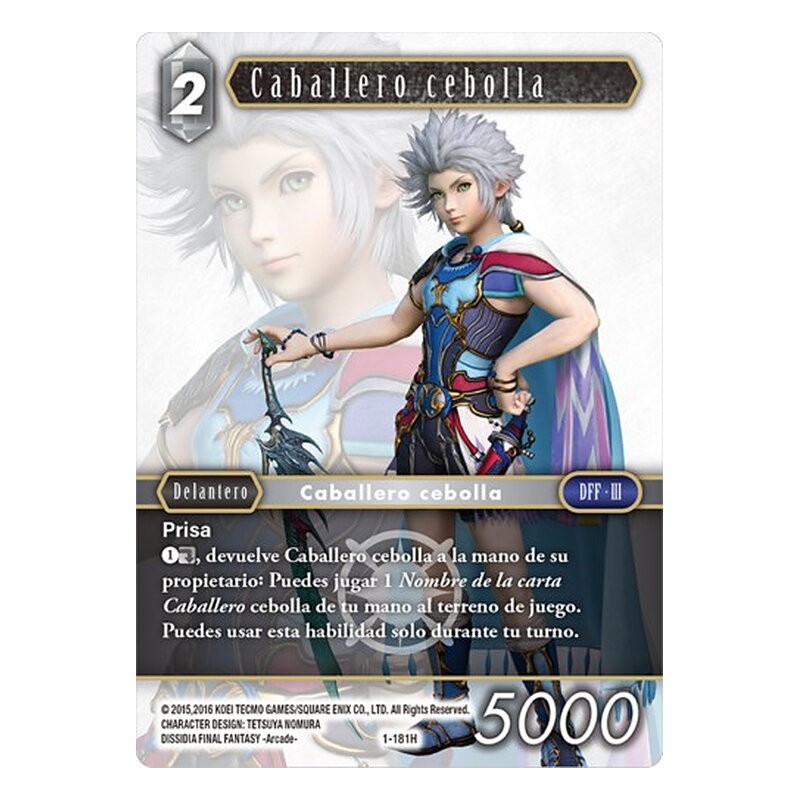 FINAL FANTASY TCG KIT TORNEO ONION (25+25)