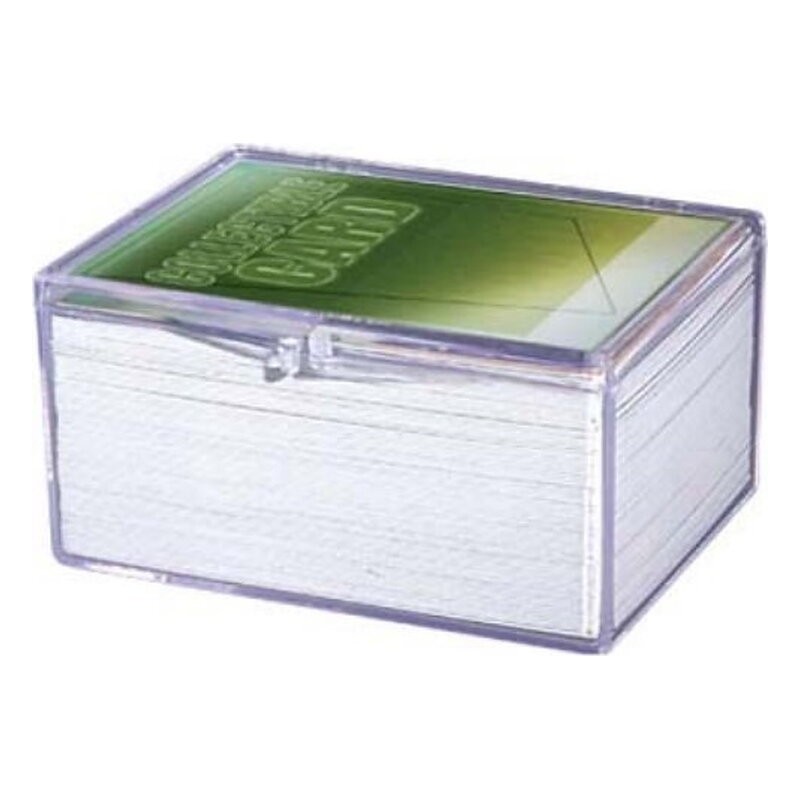 UP CAJITA METACRILATO BISAGRA PARA 100 CARTAS