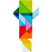Juego de composición en 3D Cubo tangram