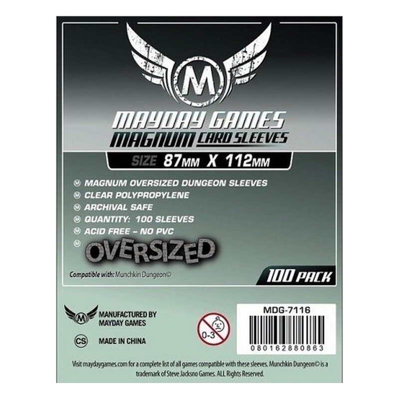 FUNDA MAYDAY MAGNUM OVERSIZED 87 X112 MM (100)
