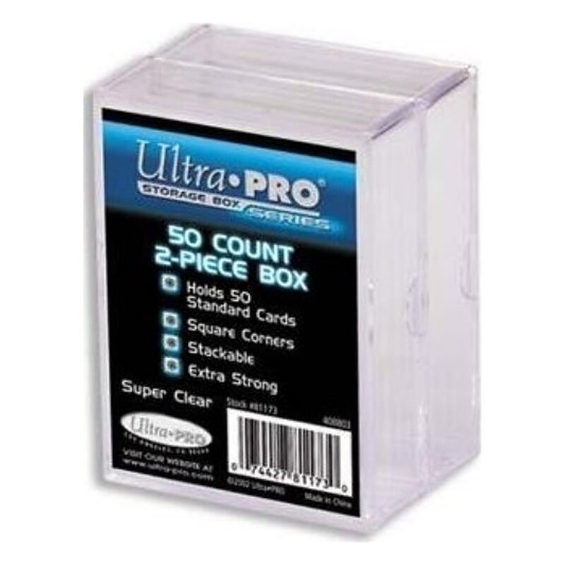 UP CAJA 2 PIEZAS PARA 50 CARTAS