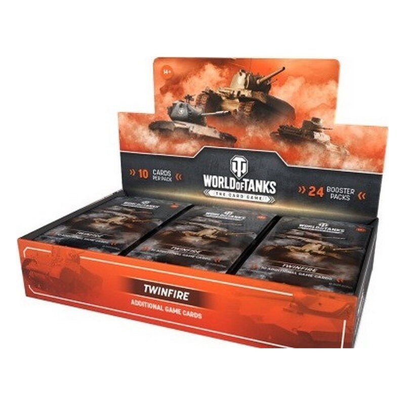 WORLD OF TANKS TCG BOOSTERS TWINFIRE(24) (INGLÉS)