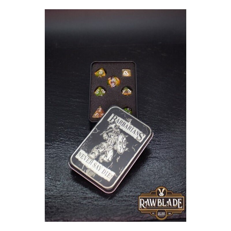 RAWBLADE DADOS LATAS NEVER SAY DIE (7)