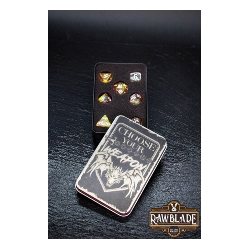 RAWBLADE DADOS LATAS CHOOSE YOUR WEAPON (7)