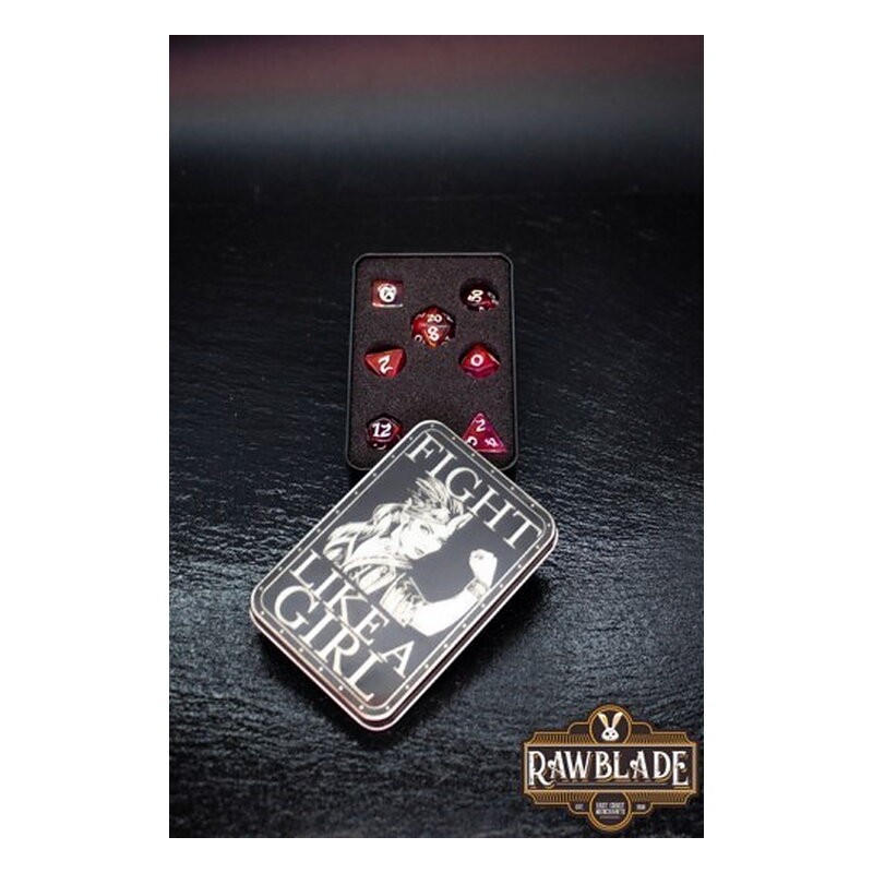 RAWBLADE DADOS LATAS FIGHT LIKE A GIRL (7)