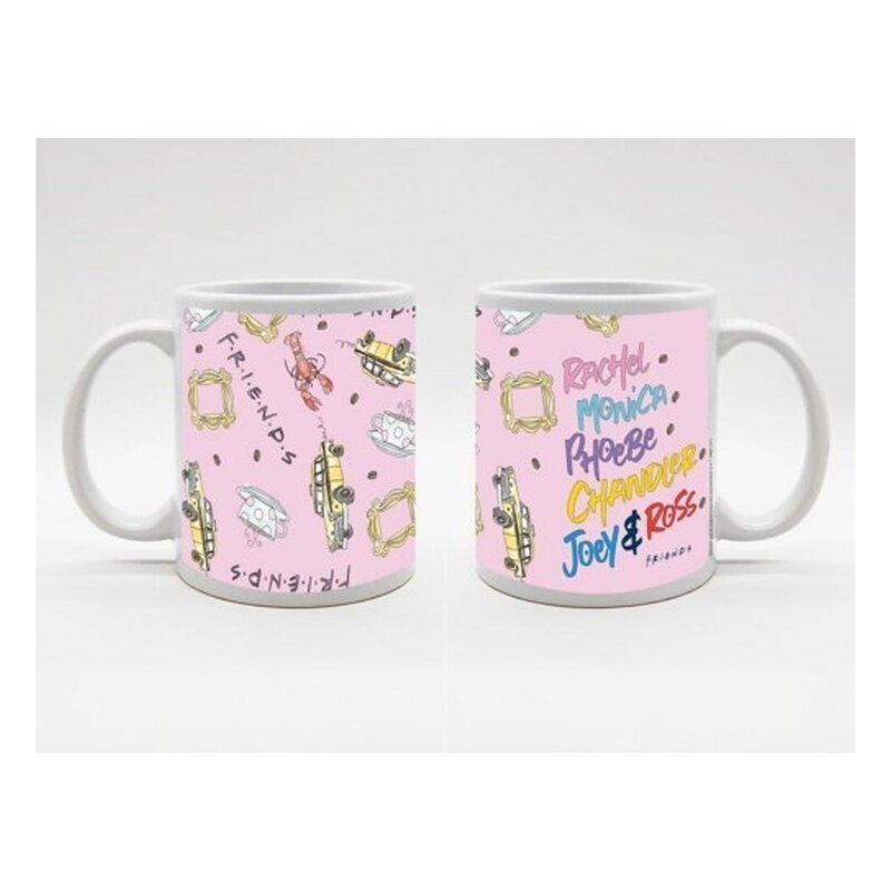 TAZA LAST LEVEL FRIENDS NOMBRES ROSA