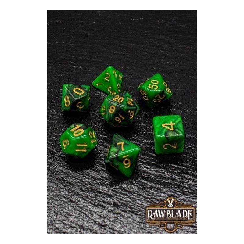 RAWBLADE MARBLE SET DADOS GREE/BLA (7)