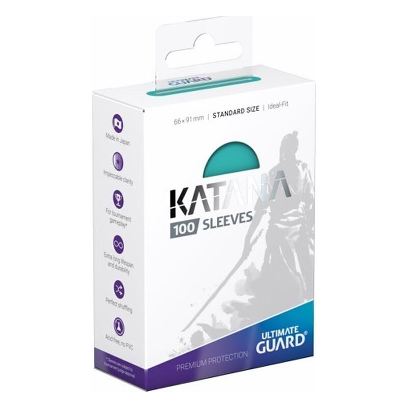 ULTIMATE GUARD FUNDAS KATANA TURQUESA (100)