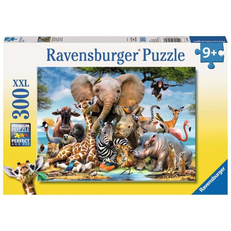 Puzzle 300 Pz. XXL: Amigos Africanos