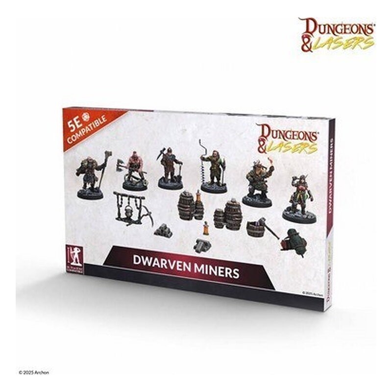 DUNGEON & LASERS: DWARVEN MINERS