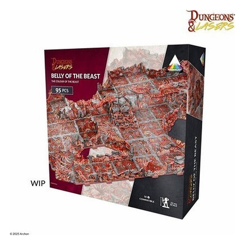 DUNGEON & LASERS: BELLY OF THE BEAST* PRE PINTADO*