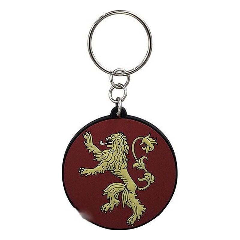 LLAVERO JUEGO DE TRONOS LANNISTER PVC