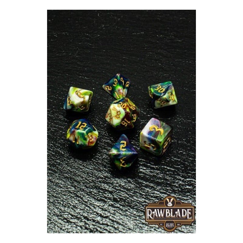 RAWBLADE MARBLE 4 CO SET DADOS FOREST (7)