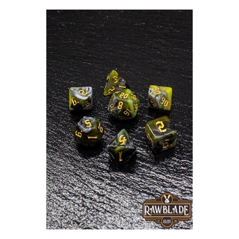 RAWBLADE MARBLE 4 CO SET DADOS EBONY (7)
