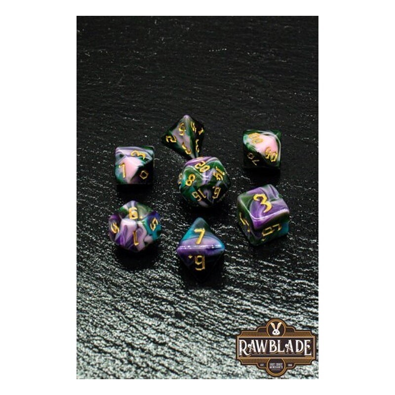 RAWBLADE MARBLE 4 CO SET DADOS COSMIC (7)