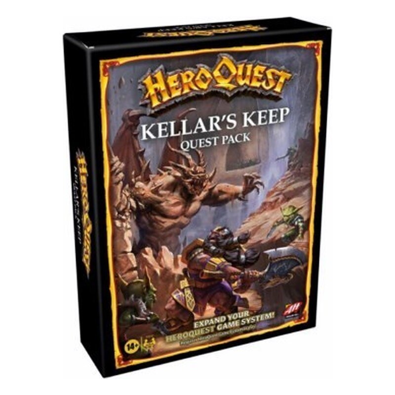 HASBRO HEROQUEST EXPANSION KELLARS KEEP (INGLES)