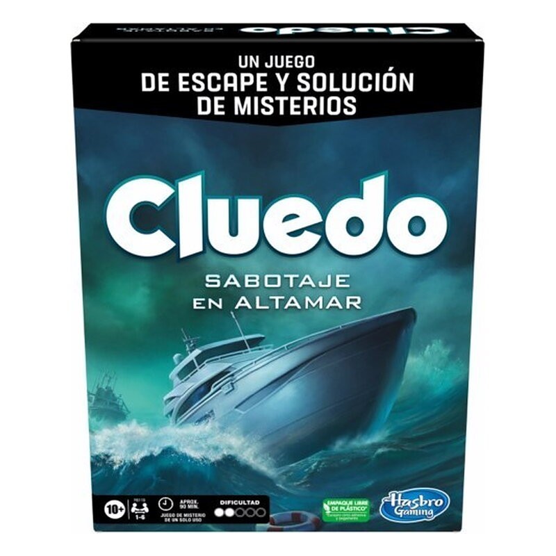 HASBRO CLUEDO ESCAPE: SABOTAJE EN ALTA MAR