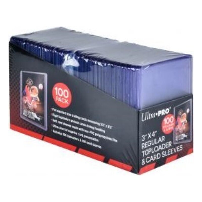 UP FUNDAS CLEAR + TOPLOADER (100+100)