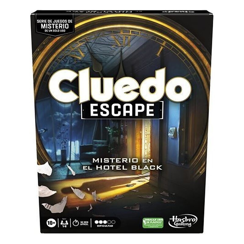 HASBRO CLUEDO ESCAPE: MISTERIO EN EL HOTEL BLACK