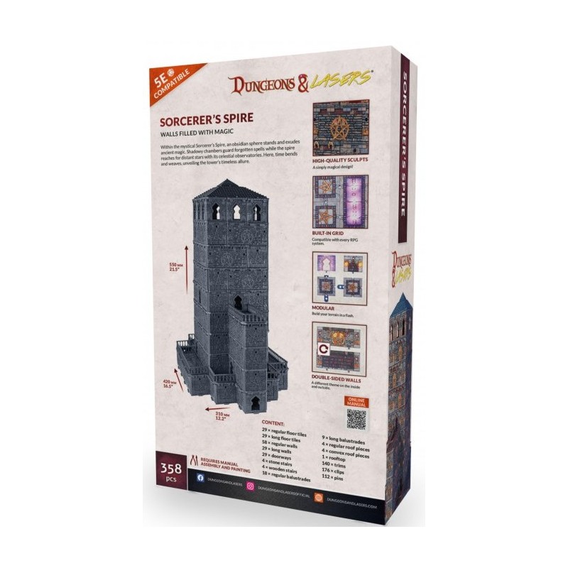 Sorcerer's Spire - Dungeons & Lasers