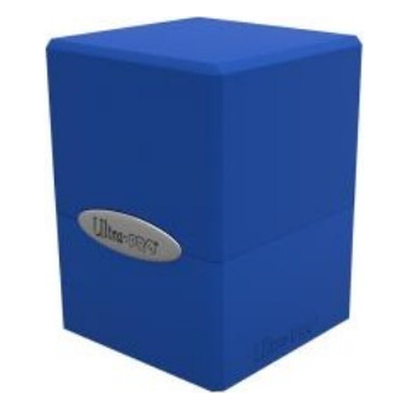 UP DECKBOX SATIN CUBE BLUE