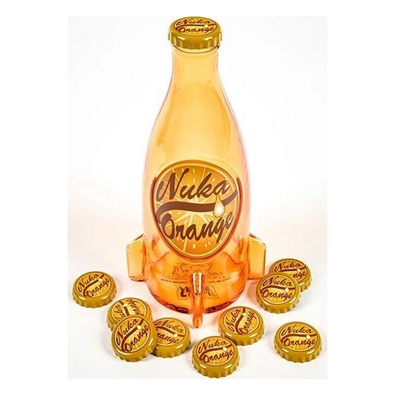 FALLOUT BOTELLA NUKA COLA ORANGE CRISTAL ED LIM