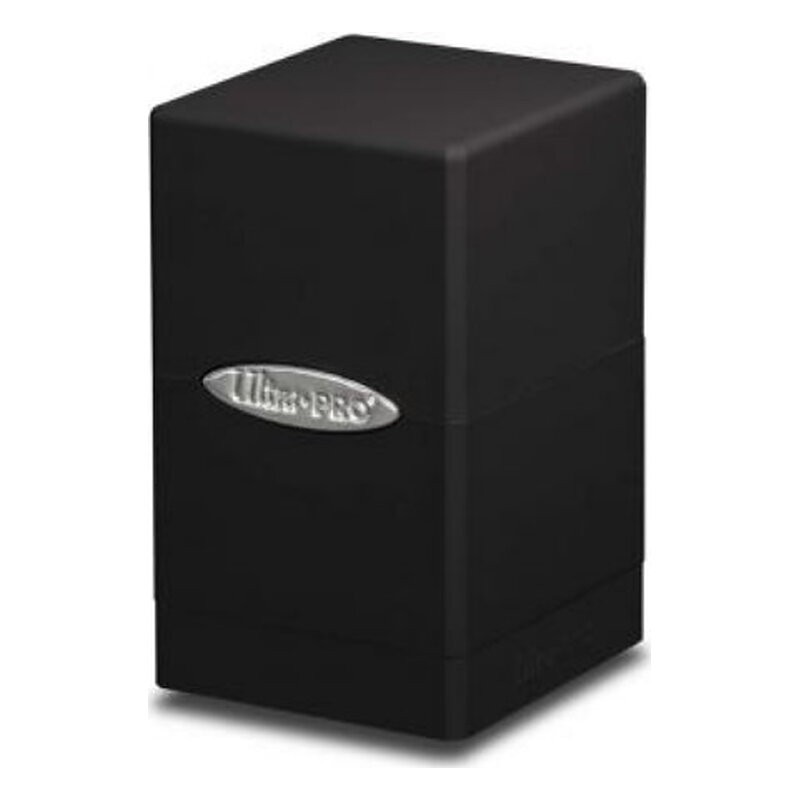 UP DECKBOX SATIN TOWER BLACK