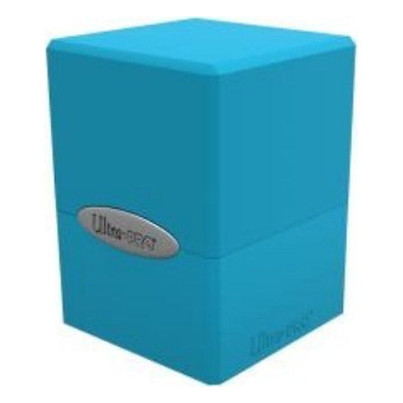 UP DECKBOX SATIN CUBE SKY BLUE