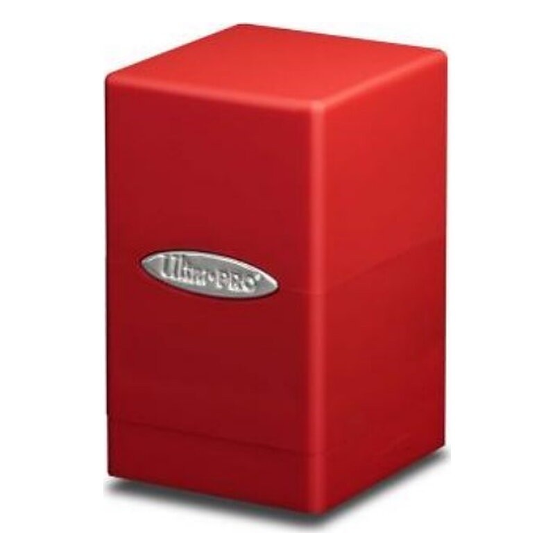 UP DECKBOX SATIN TOWER RED