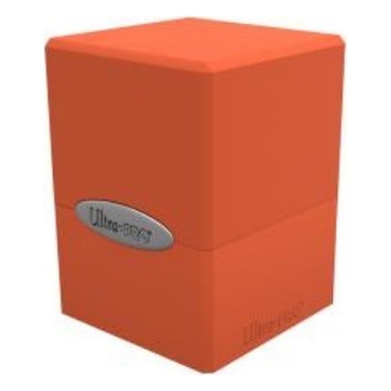 UP DECKBOX SATIN CUBE ORANGE