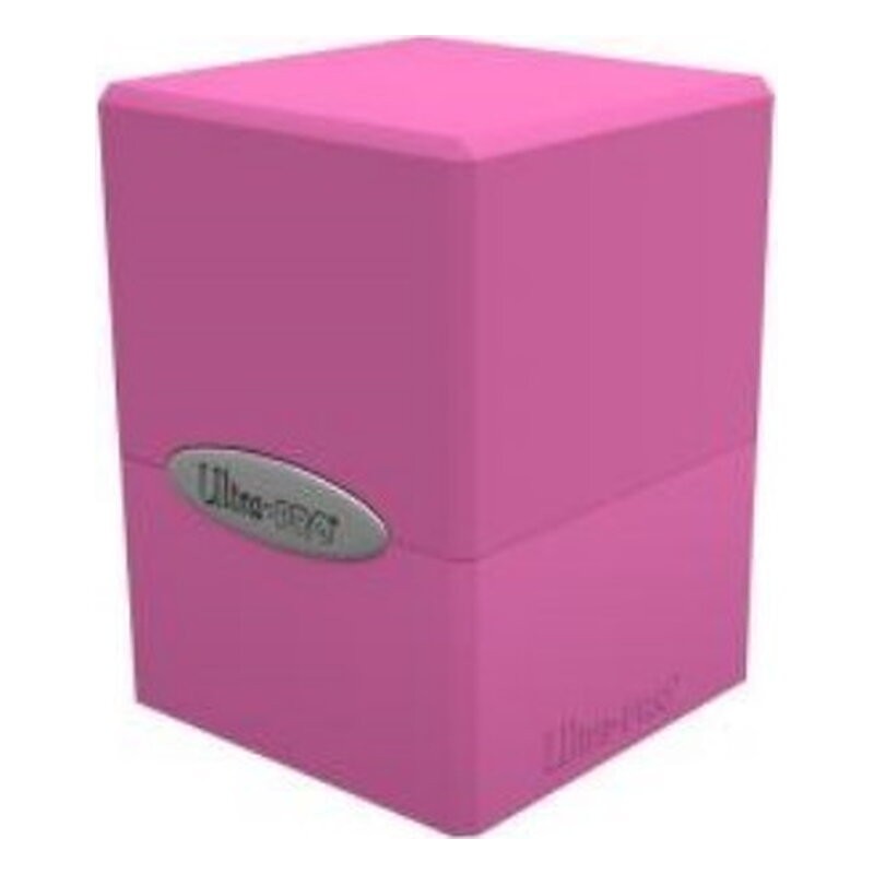 UP DECKBOX SATIN CUBE PINK