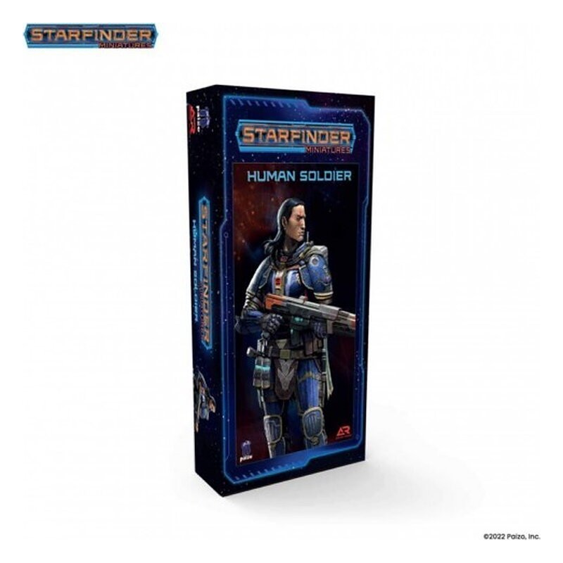 STARFINDER MINIATURAS: HUMAN SOLDIER