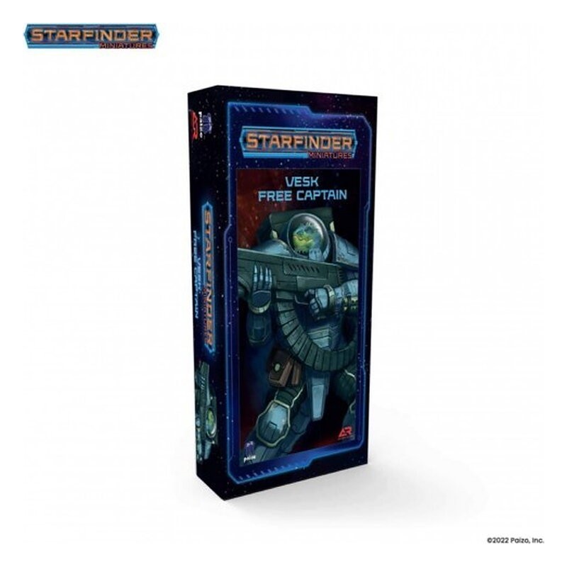 STARFINDER MINIATURAS: VESK FREE CAPTAIN