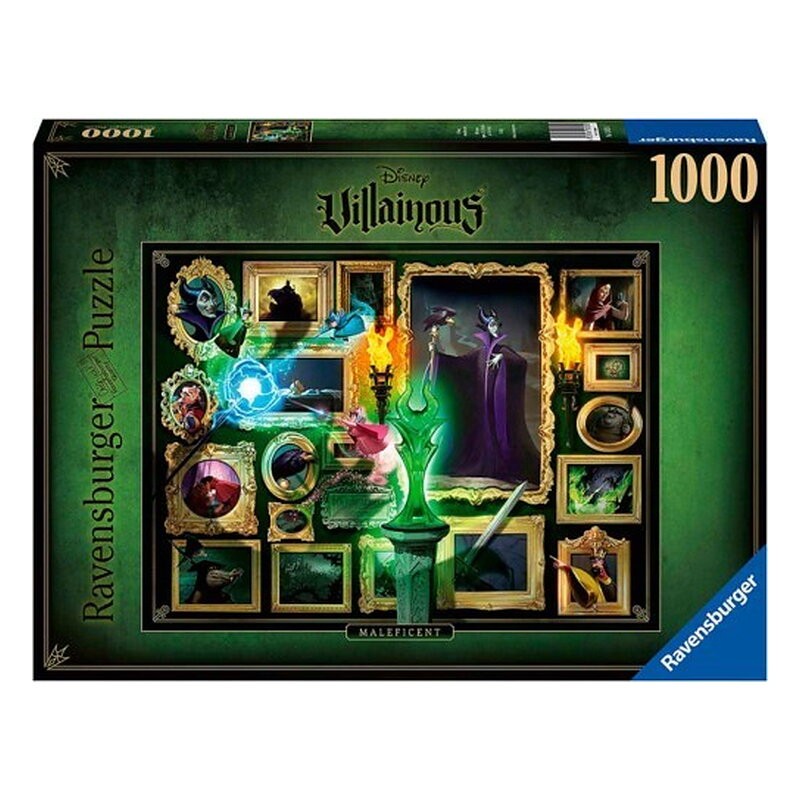 PUZLE 1000 DISNEY VILLANOS MALEFICA