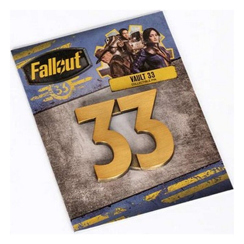 FALLOUT PIN VAULT 33 DELUXE ED LIMITADA