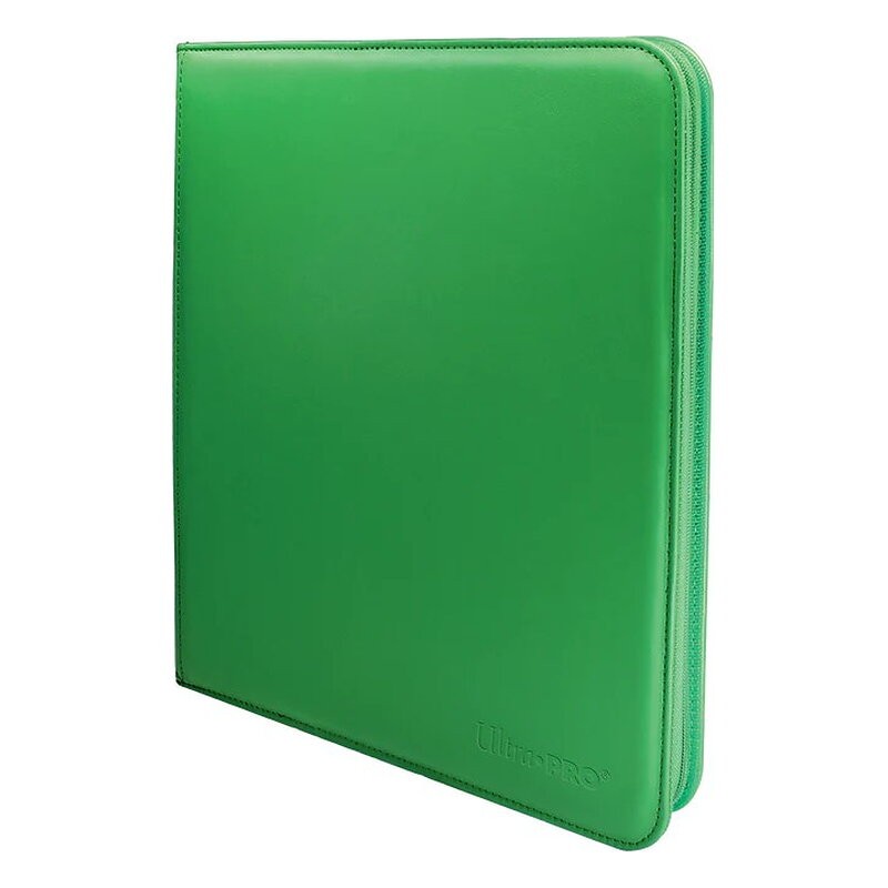 UP CARPETA 12 BOLSILLOS VIVID ZIPP GREEN