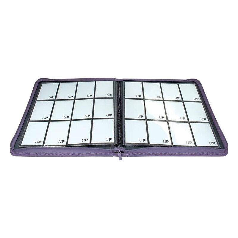 UP CARPETA 12 BOLSILLOS VIVID ZIPP PURPLE