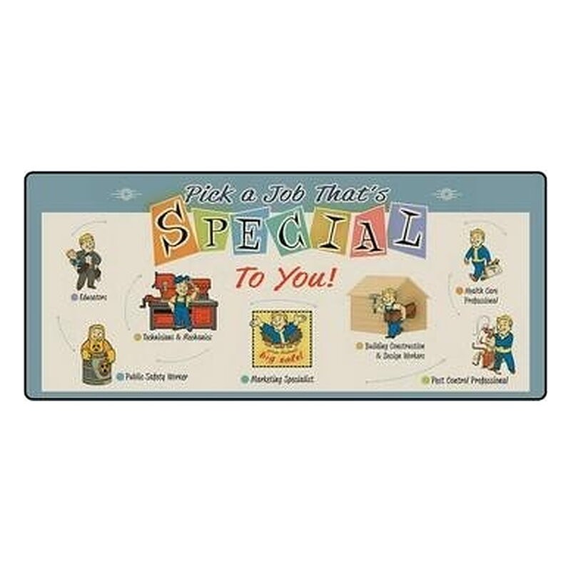 TAPETE GAMING XL FALLOUT SPECIAL DELUXE 80 X 35