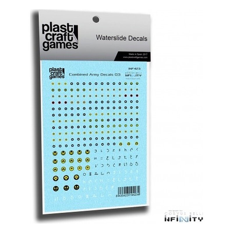 PCG: INFINITY DECALS - COMBINED ARMY 03