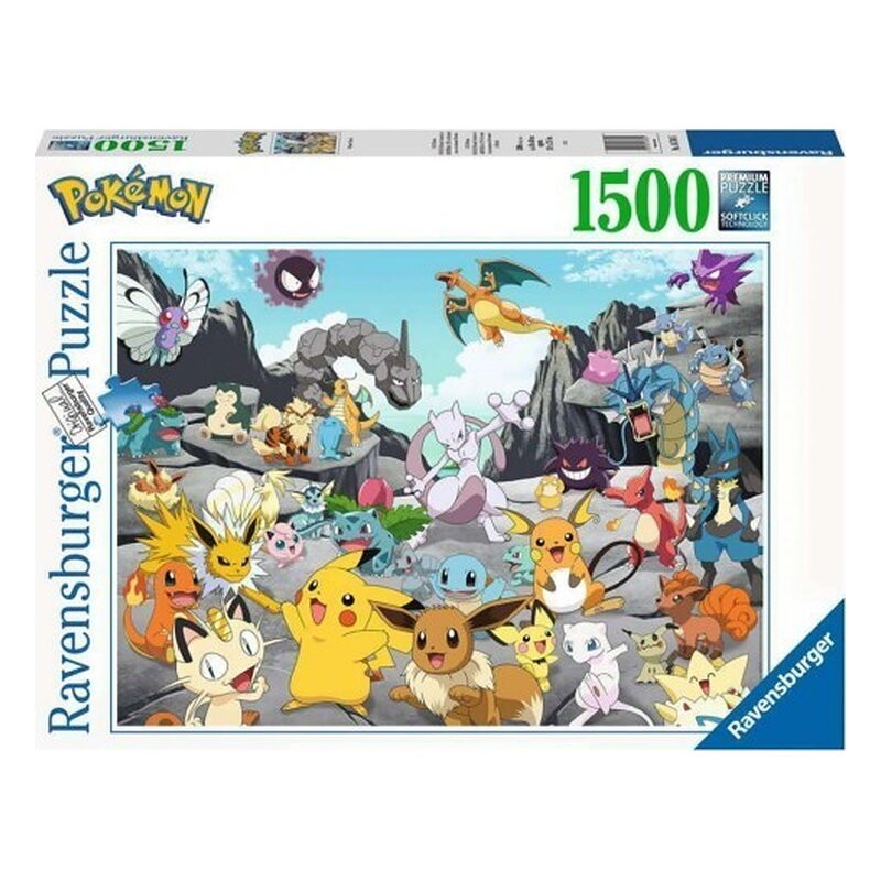 PUZLE 1500 POKEMON CLASSIC