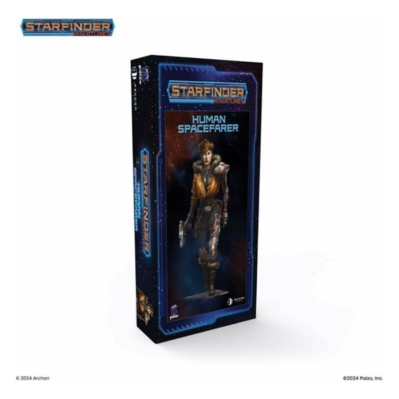 STARFINDER MINIATURAS :HUMAN SPACEFARER