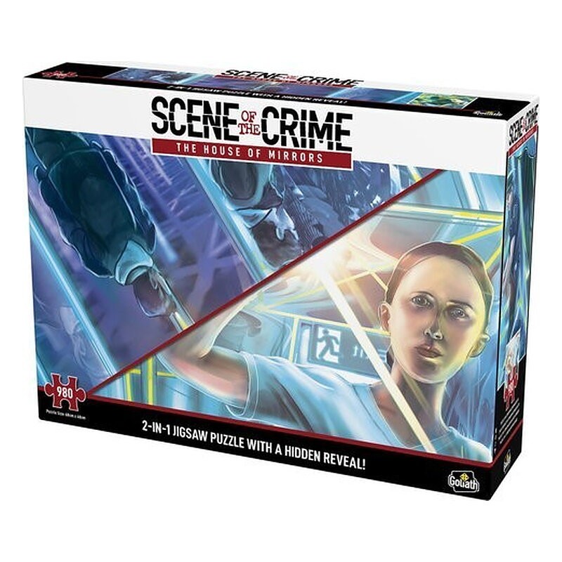 ESCENA DEL CRIMEN PUZLE MISTERIO 980 CASA ESPEJOS