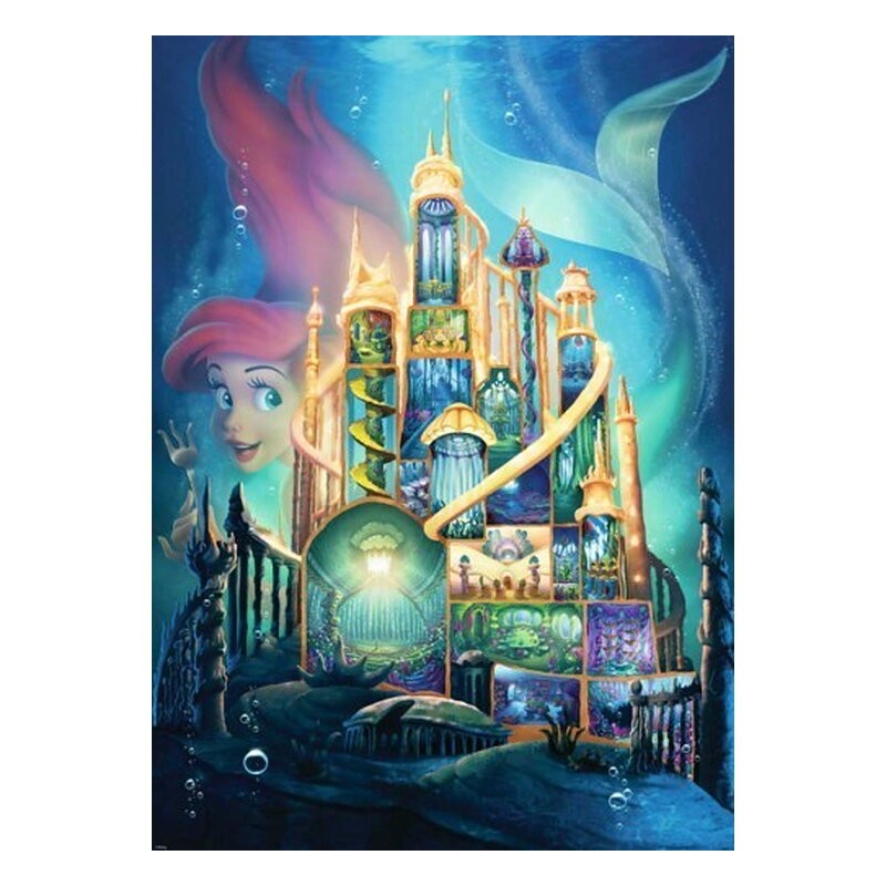 PUZLE 1000 DISNEY ARIEL CASTILLOS