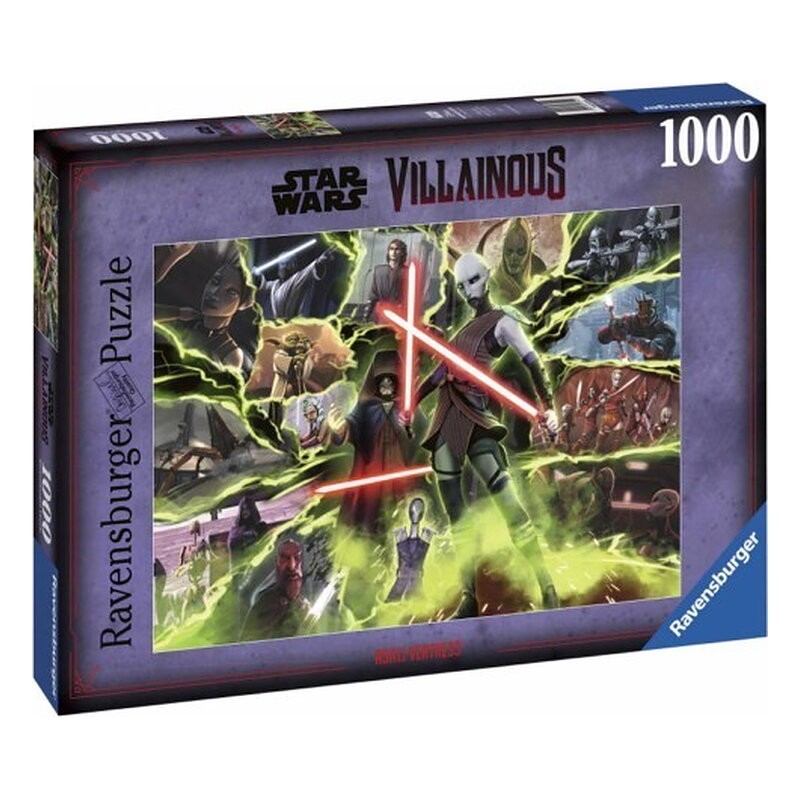 PUZLE 1000 STAR WARS VILLANOS ASAJJ VENTRESS