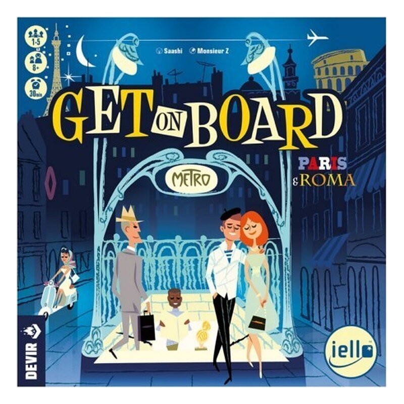 GET ON BOARD PARIS Y ROMA