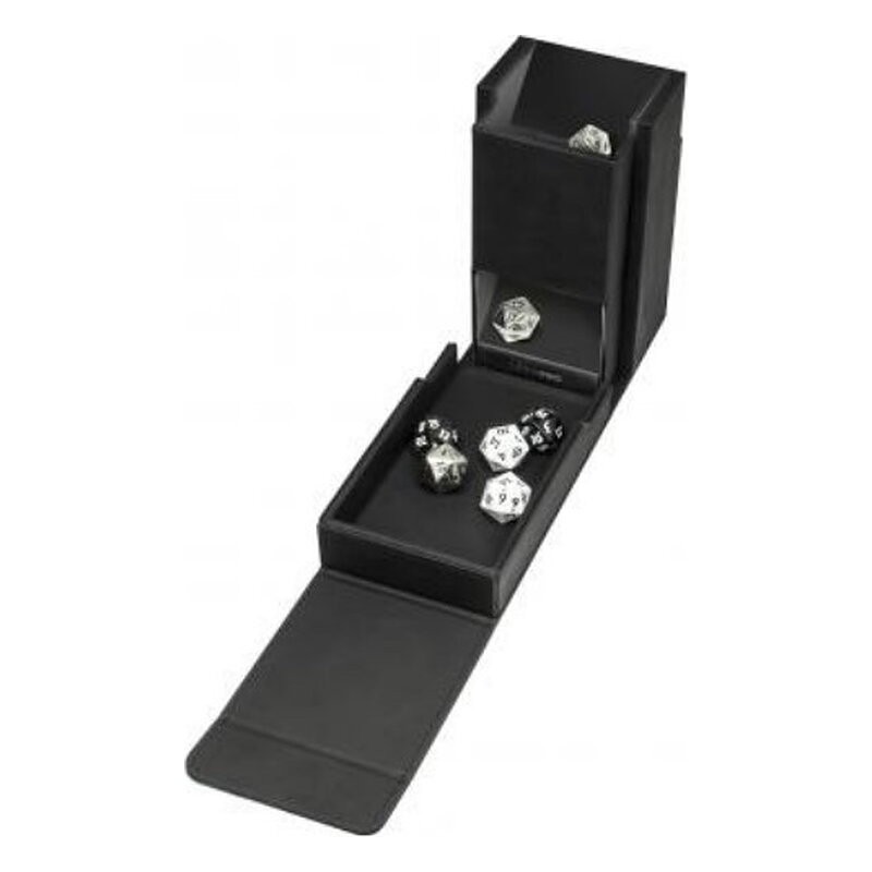 UP DECKBOX ALCOVE DICE TOWER BLACK