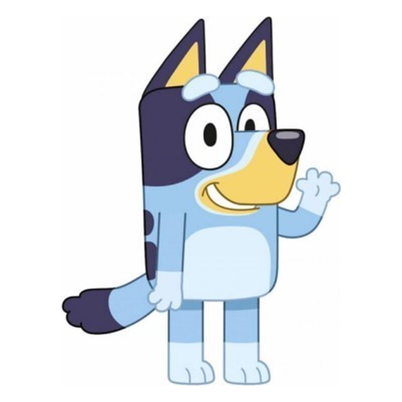 COJIN 3D BLUEY 35 CM
